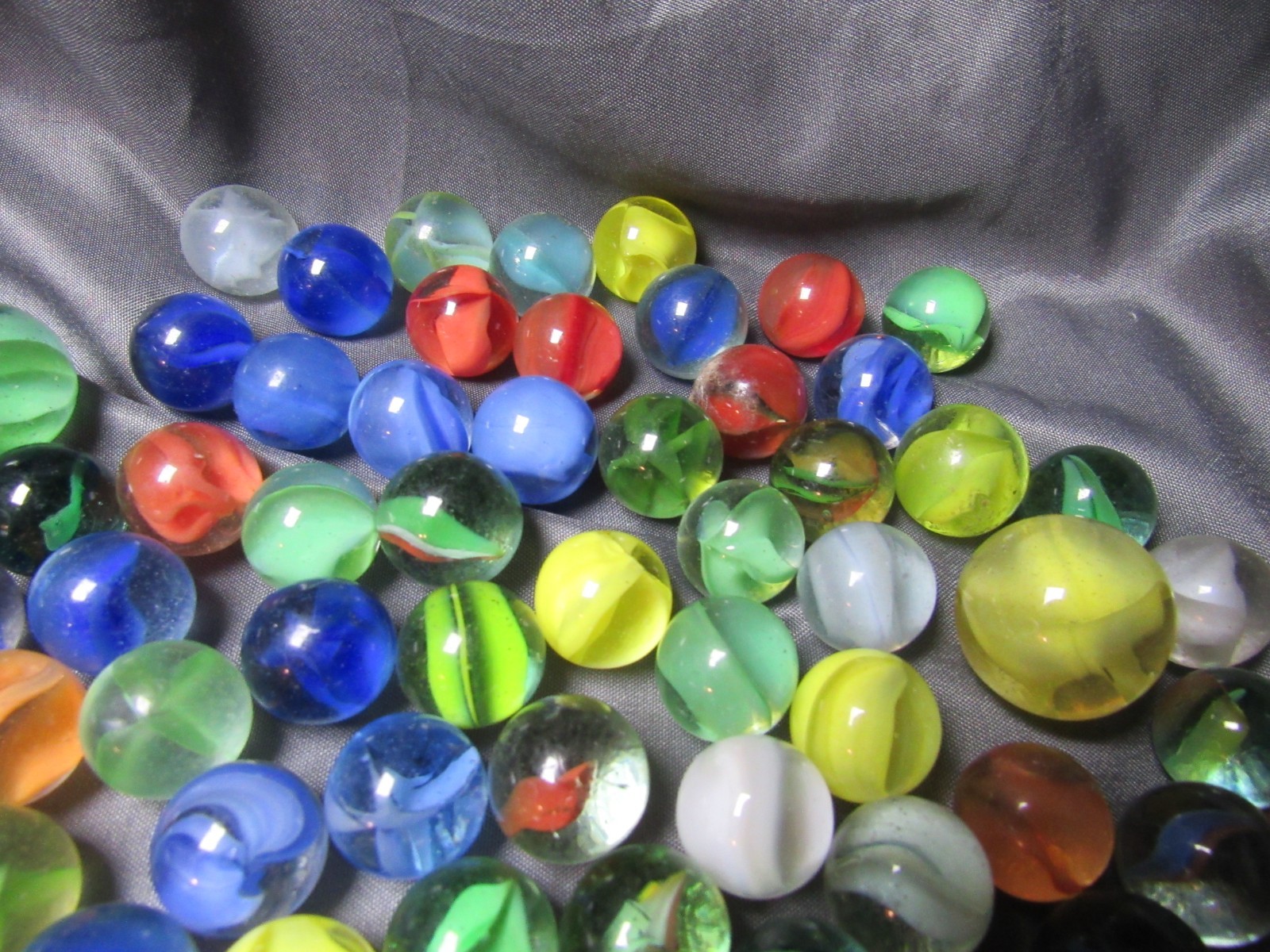 Cat’s Eye Marbles Lot Over 1 LB Lot #1