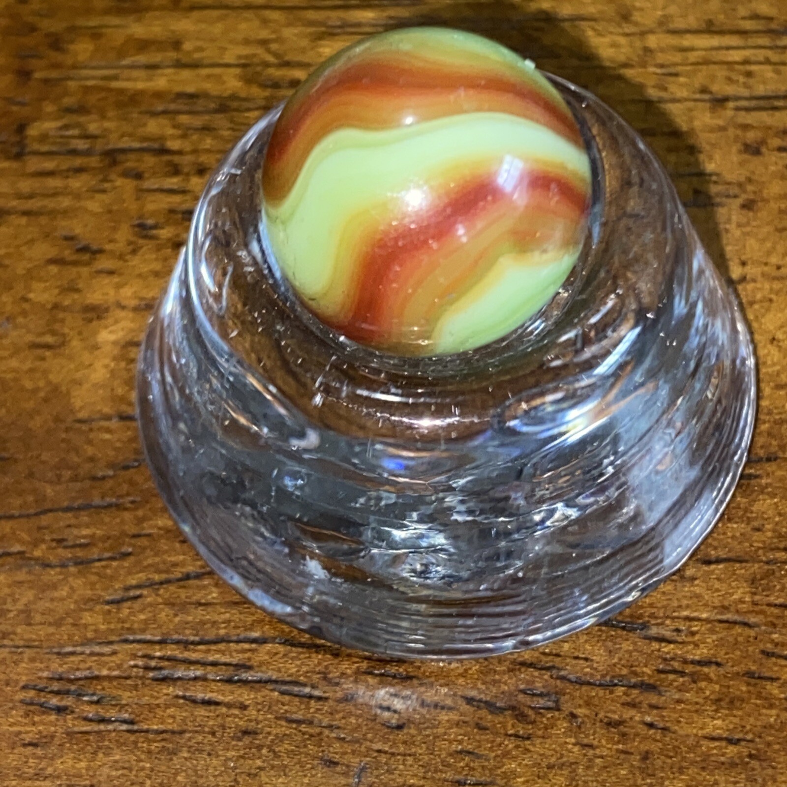 Akro Agate Corkscrew .61” Mint Condition