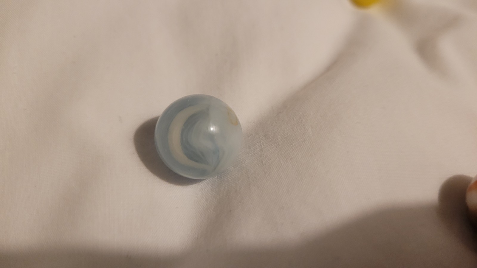 Vtg 19 Marbles – Cub Scout – Agate Ghost – Possible Acro Agate – 5/8″ Used