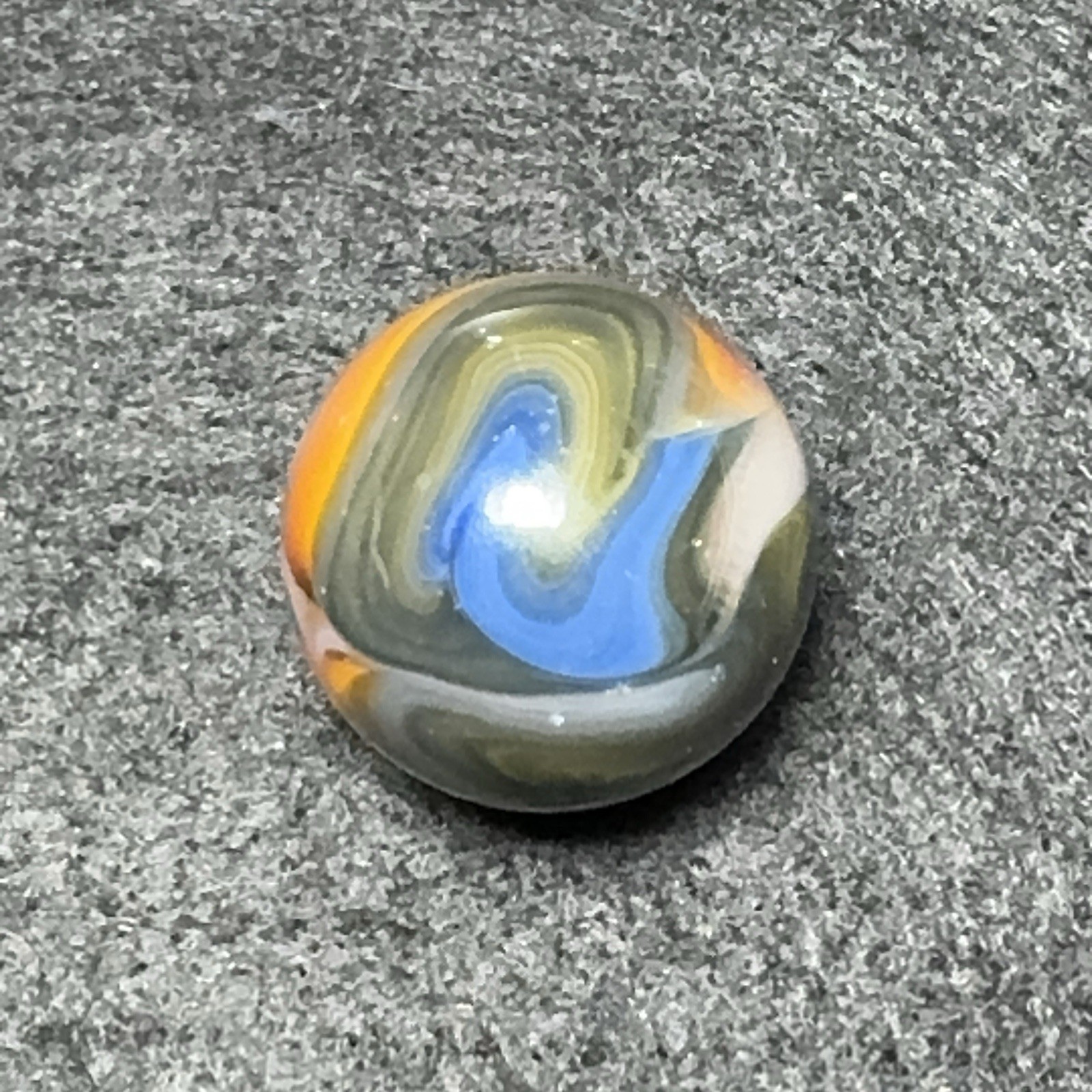 Jabo Green Eggs And Ham Run Marble Size .91 +/- (1632) Shooter Manufacturing