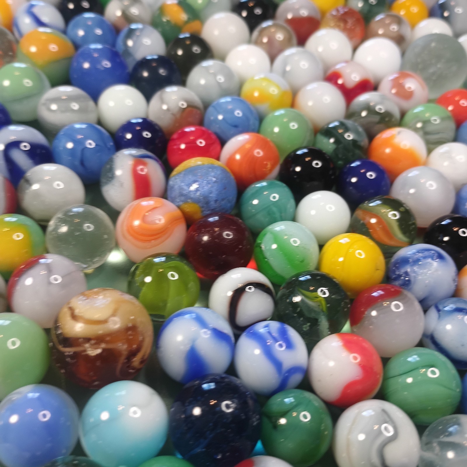 3 Lbs 11 Oz Mixed Maker Marbles