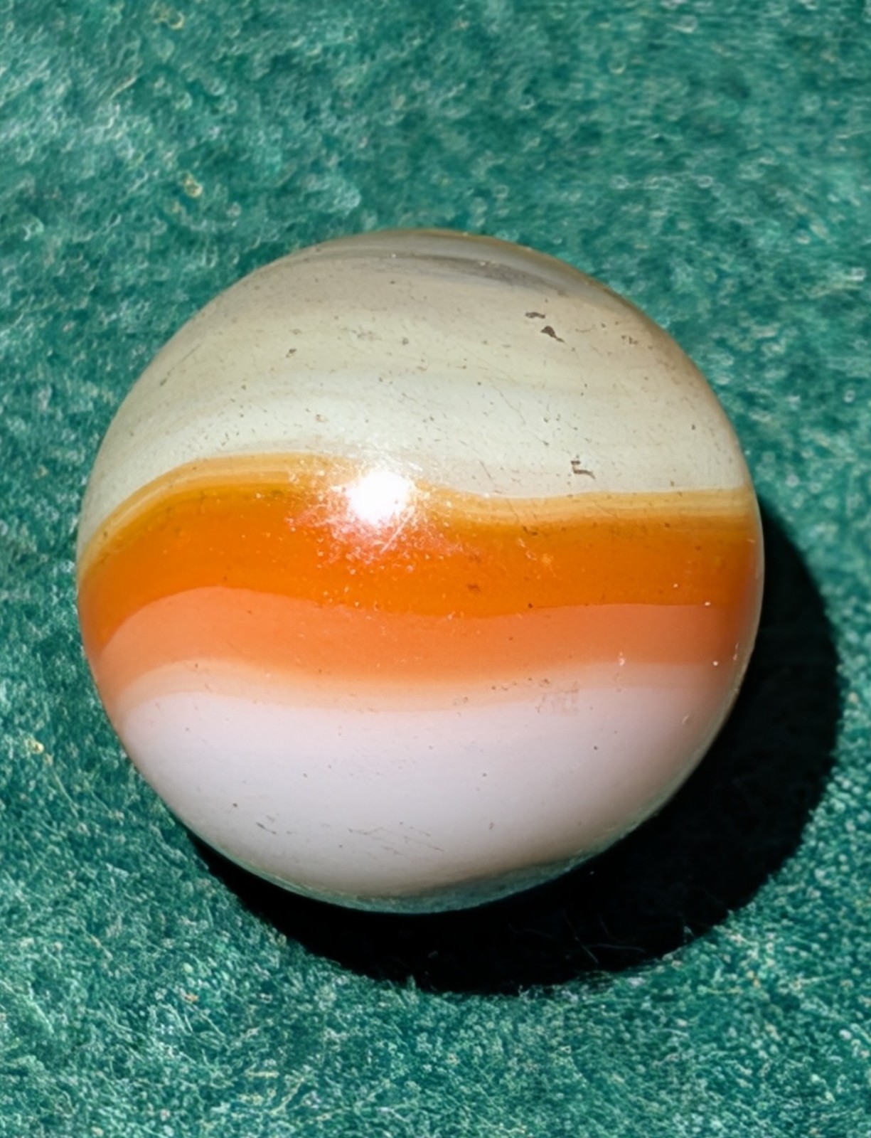 HTF Vitro Agate Buttermilk Marble