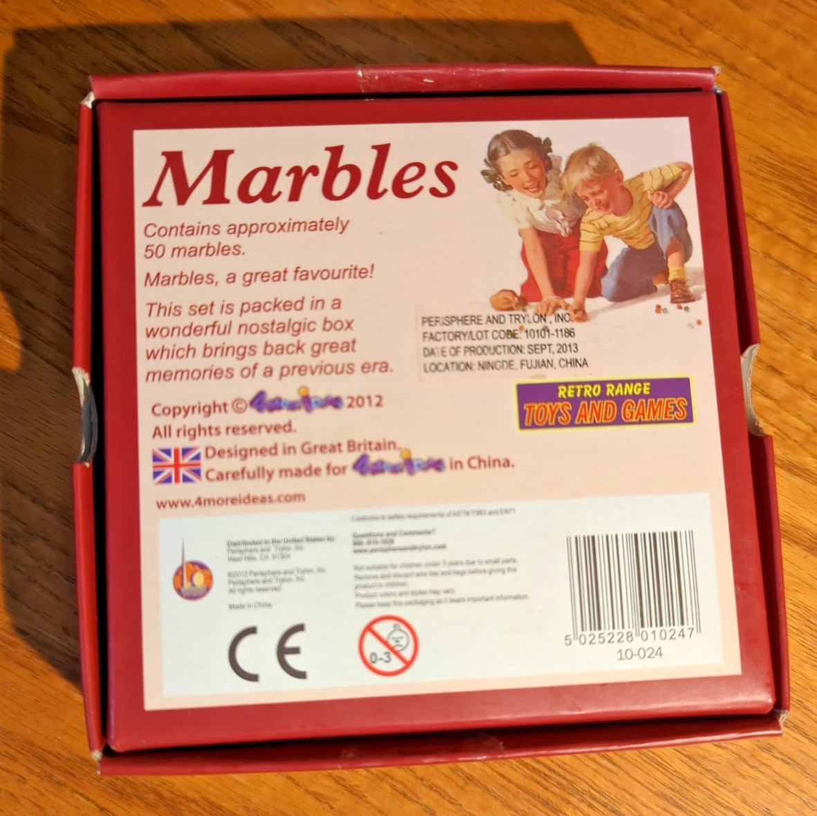 Retro Range Toys & Games Marbles Shooting Game New in Box