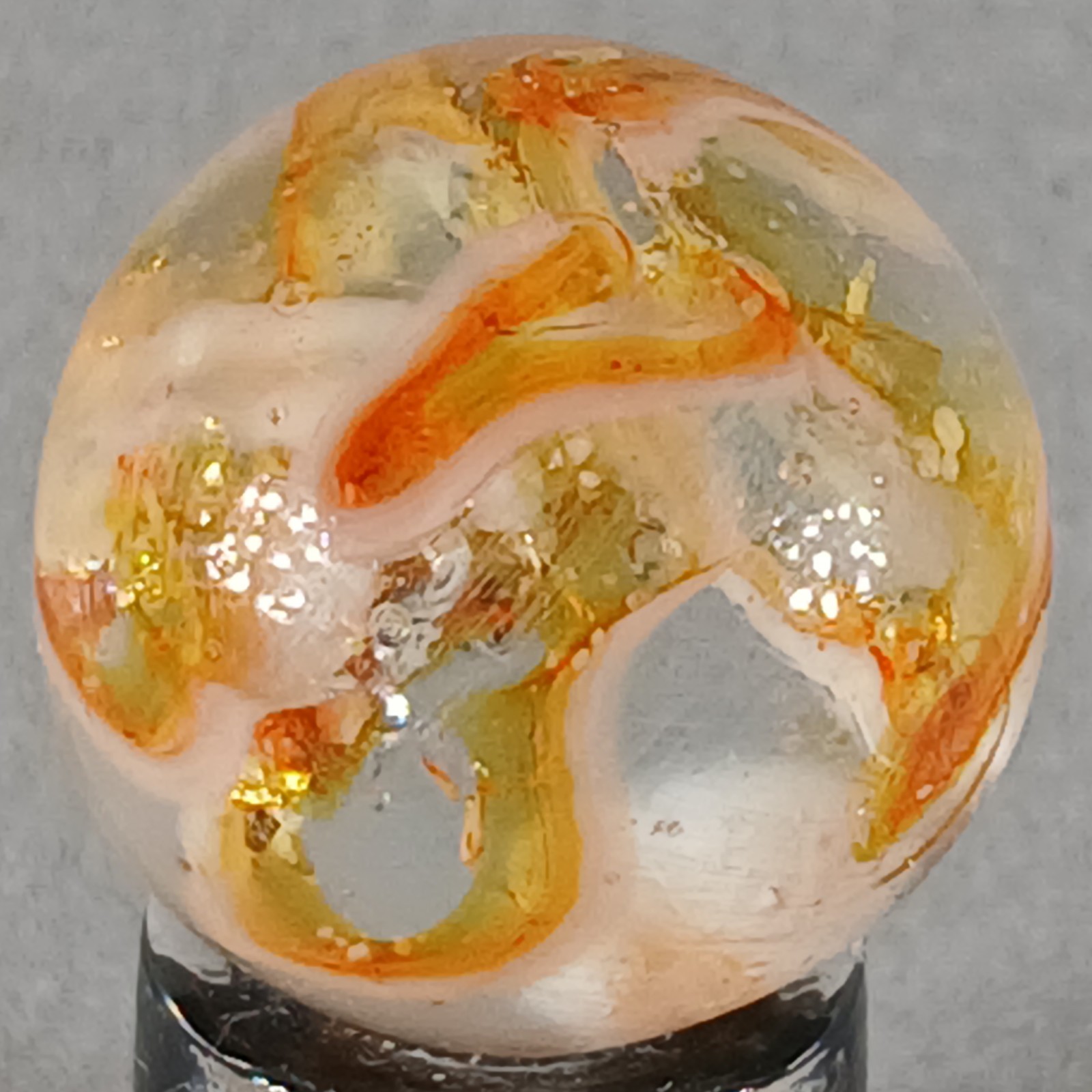Vintage Swirl Marble .60 Inches Near-Mint Condition Combined Shipping