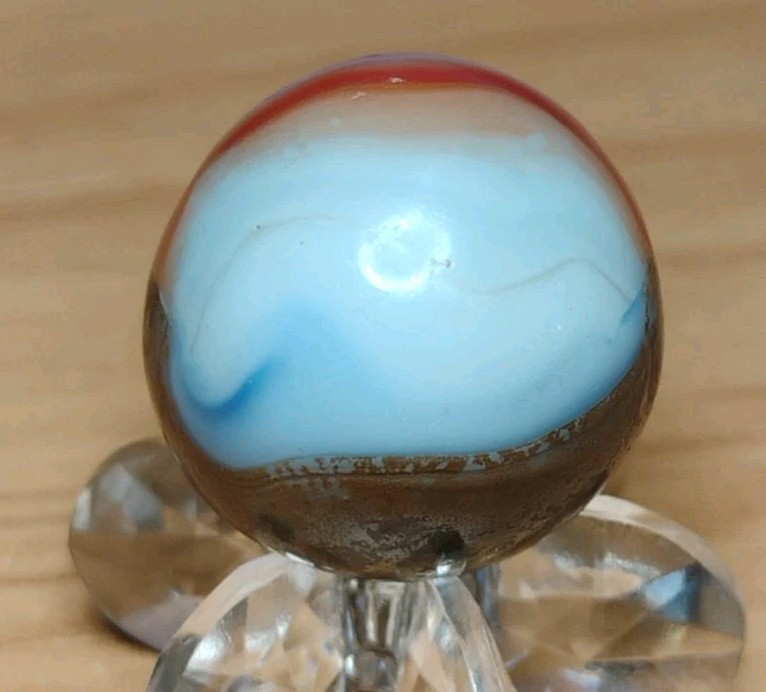 .71″ METALLIC VITRO MARBLES – VINTAGE RARE TOYS- NM+
