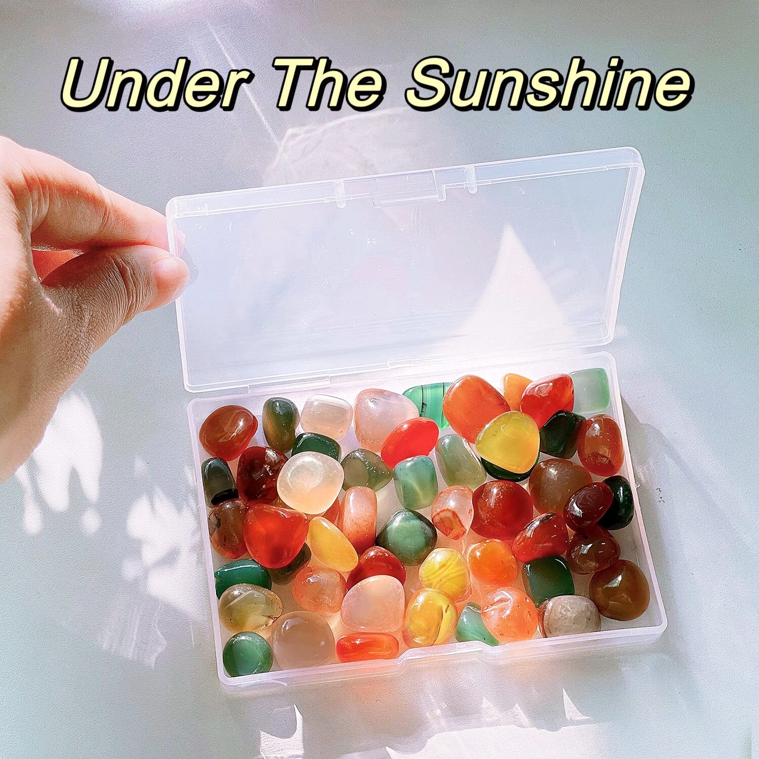 KINGOU Replacement Mancala Stones Small, Mixed Colored,variety of Colors