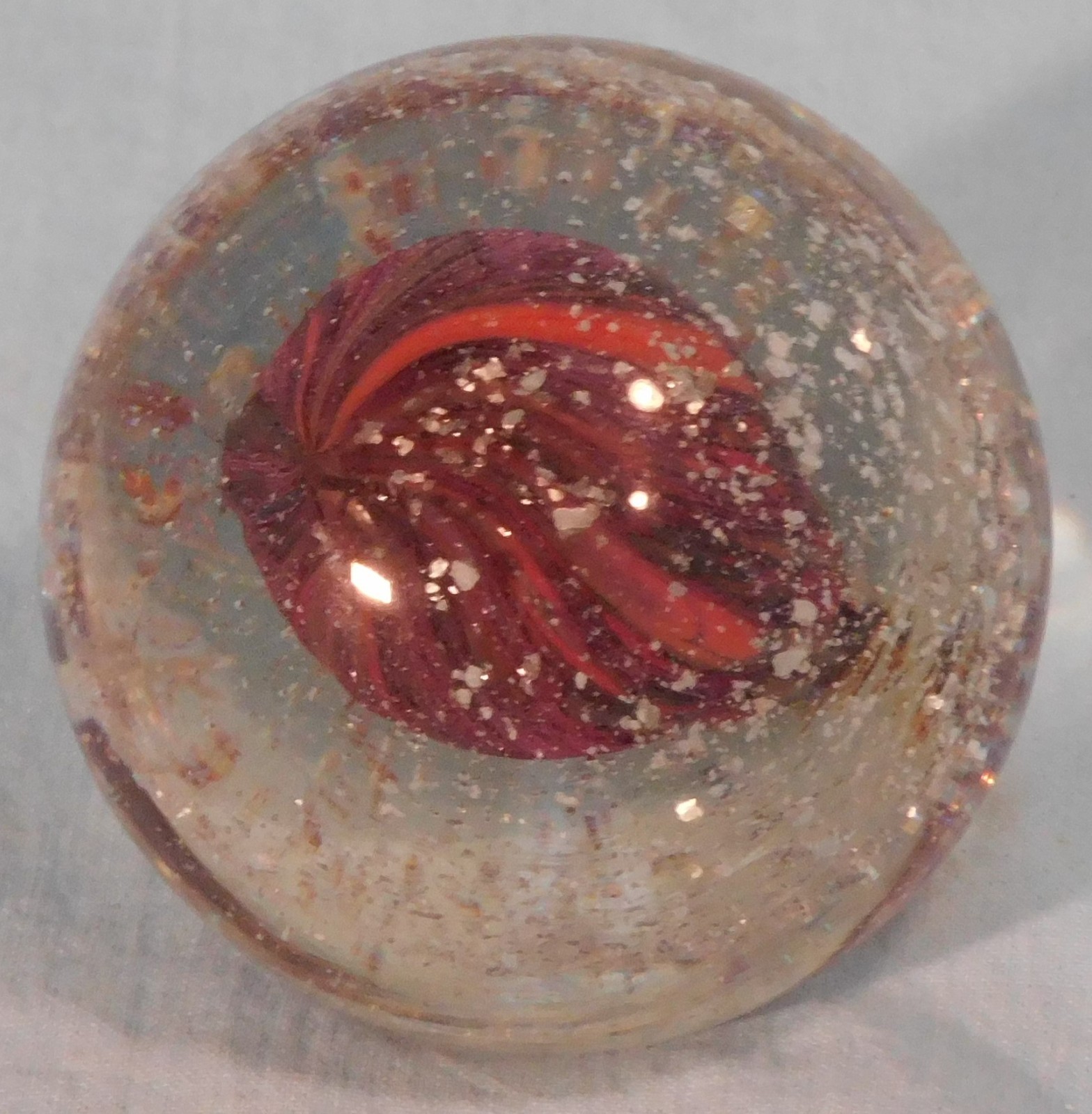 Andy Davis Contemporary Handmade Marble, 1 13/16″ Diameter, #117AF