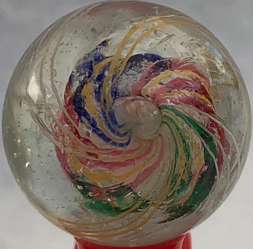Multi-Level, Multi-Coloured Solid Core Marble 19mm (3/4”)