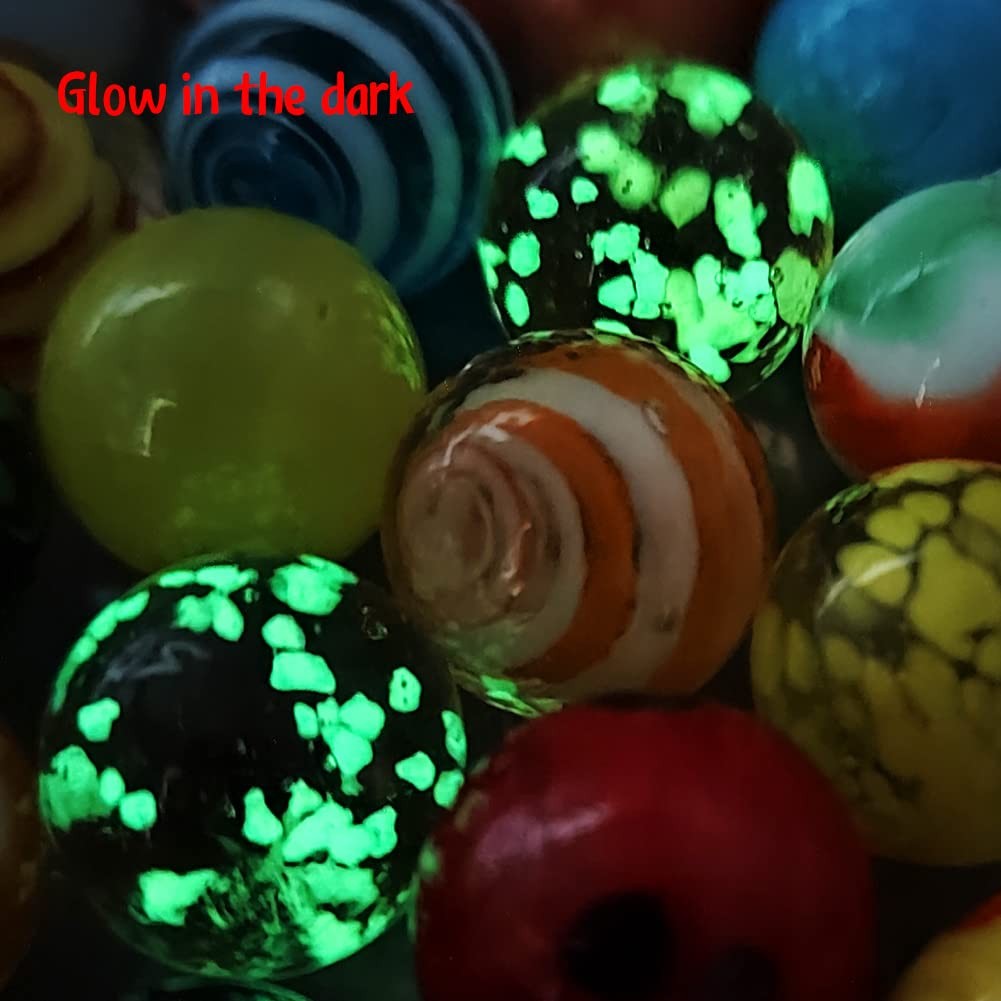 42pcs Marbles for Kids Enthusiasts 0.63 inch Small Handmade Glass Decoration …