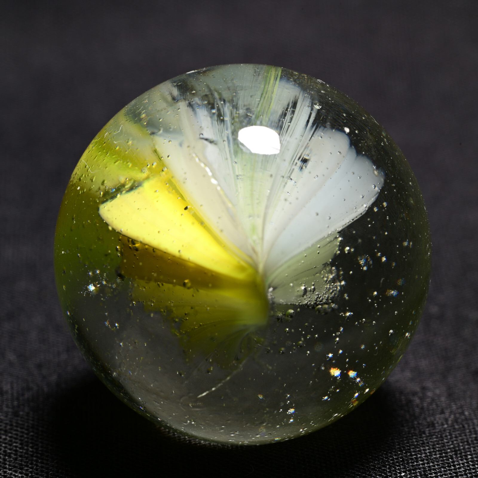 XL French Sparkler Vintage Marble Lemonade Fizzler 27.2mm, 1.07”Inch