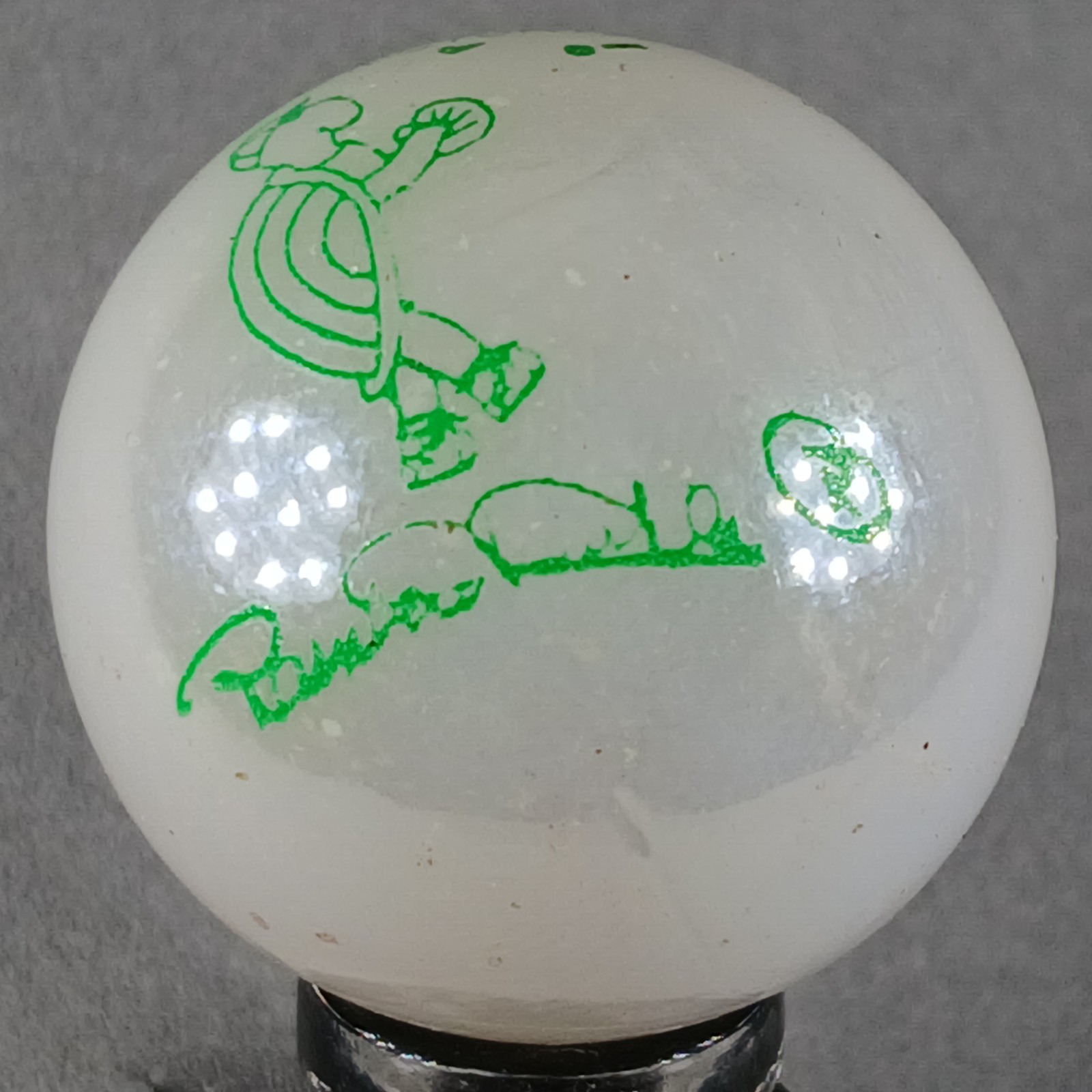 Twillie McTurtle Logo Marble .95 Inches Near-Mint Condition Combined Shipping