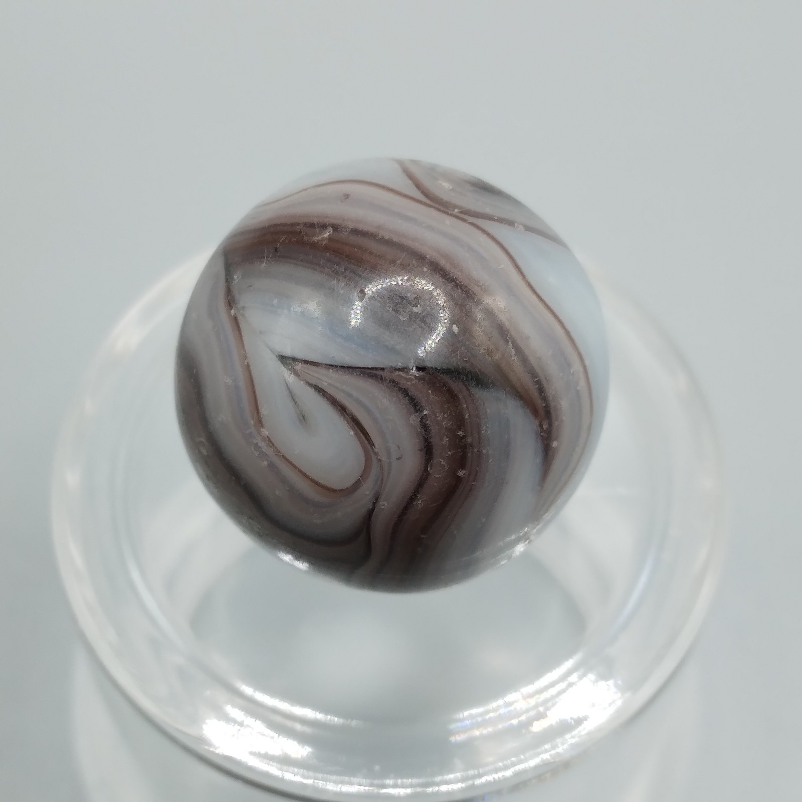 0.61″ Vintage Marble- Alley Ravenswood Heaton Champion WV Swirl- Quick List #Q31