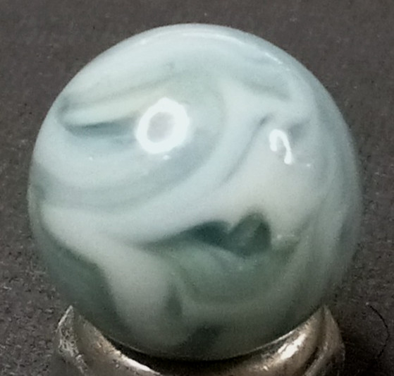 Vintage Alley Agate Calligraphy Swirl Marble .62″ Mint Condition 126022