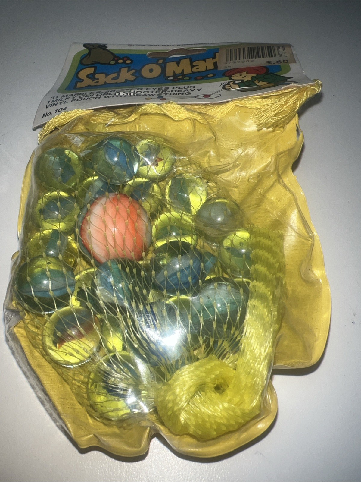 Vintage Sack O’ marbels #104 New