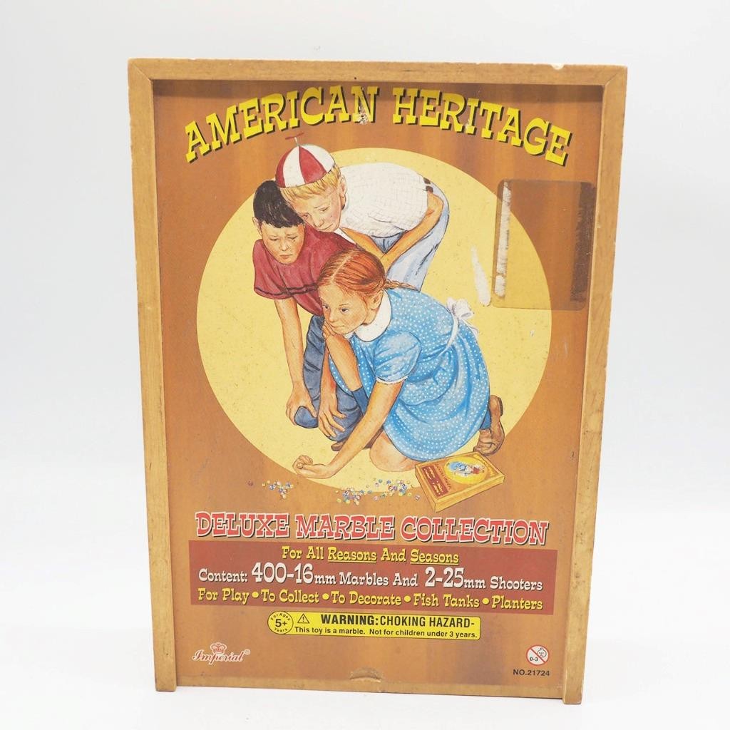 American Heritage 400-16mm 2-25mm Deluxe Marble Collection 2001 Imperial Toy