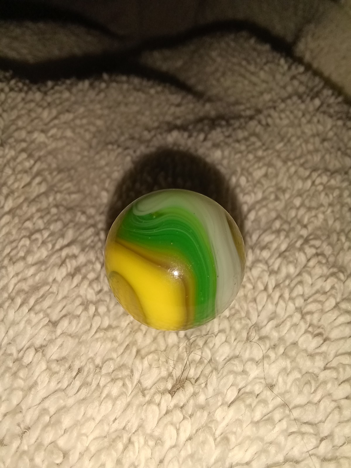 Akro Popeye Hybrid wet dead mint .65 or 11/16″ Green/Yellow with Brown Tracer.