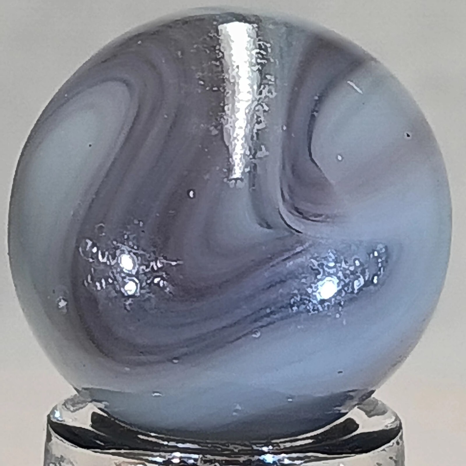 Vintage Champion Swirl Marble .61 Inches Near-Mint Condition Combined Shipping