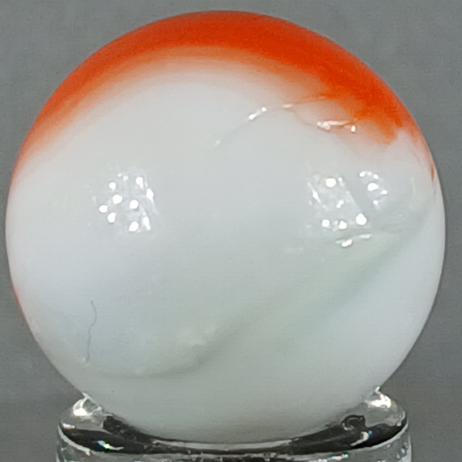 Vintage Imported Patch And Ribbon Marble .61 Inches Near-Mint Condition