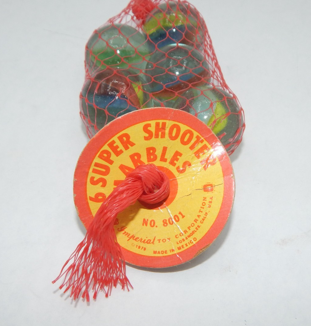 Imperial Super Shooter 1979 Marbles New in Bag