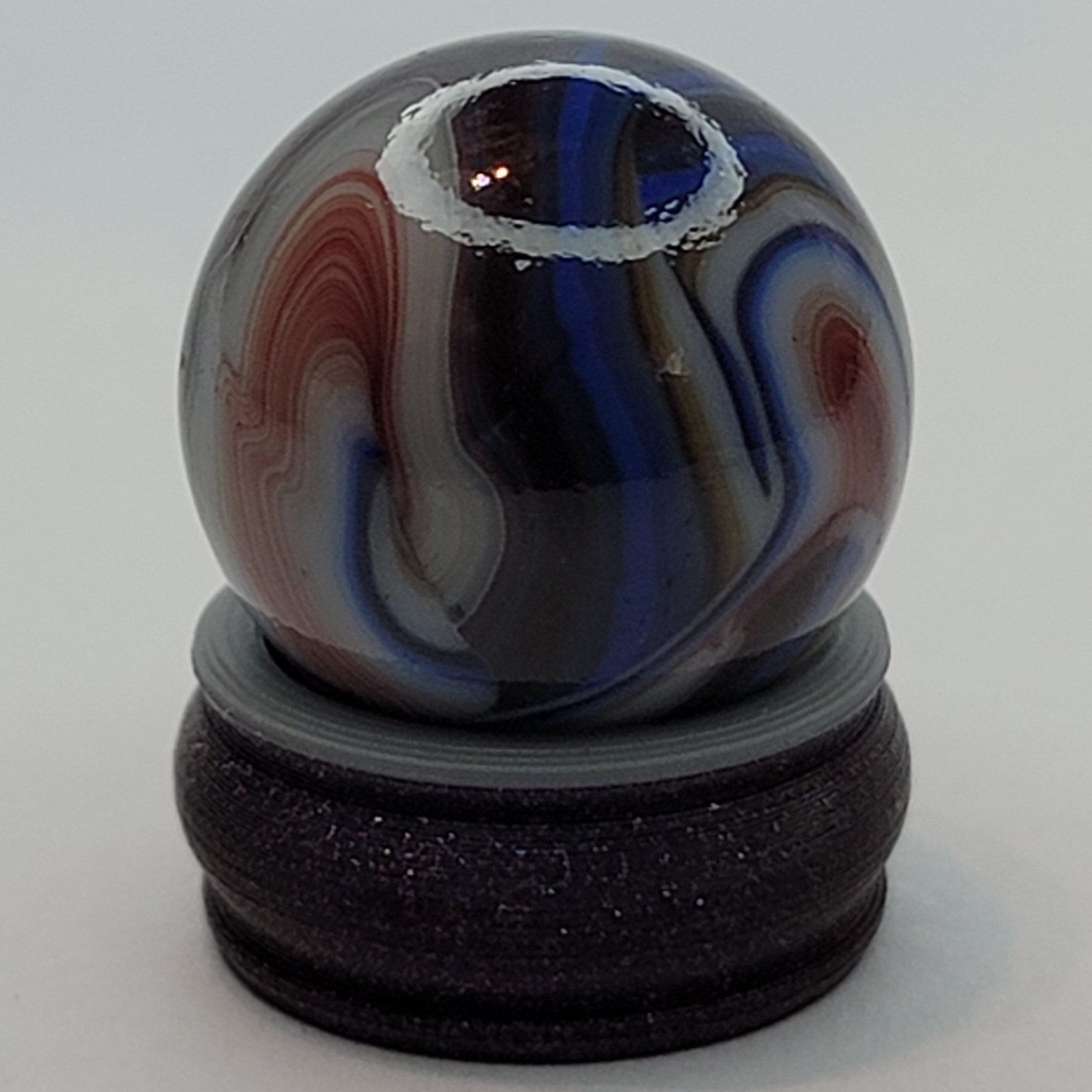 Glass Marble With Display Included lot #6735