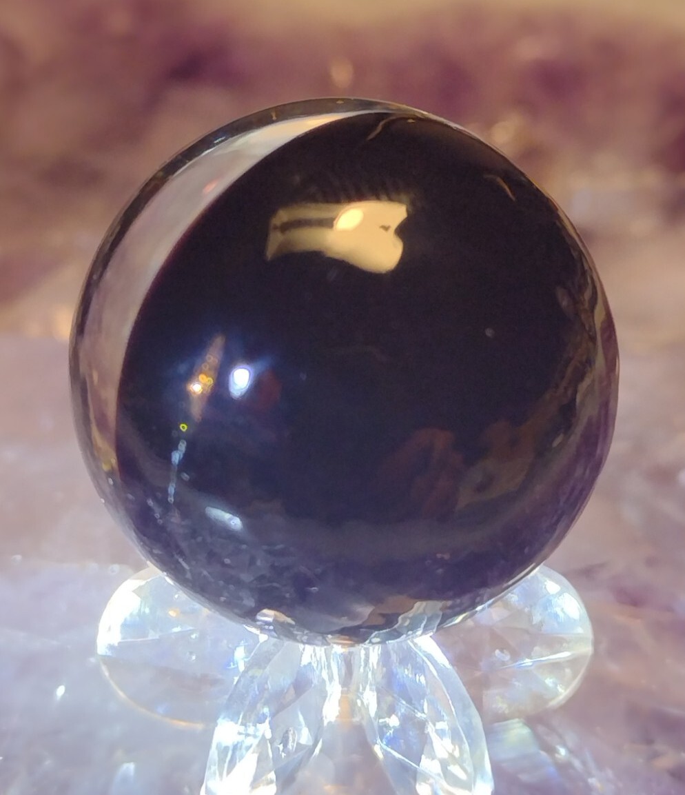 1″ STUNNING CONTEMPORARY ART MARBLES – GLITTER RAINBOW GALAXY -BEAUTY NM LOOK