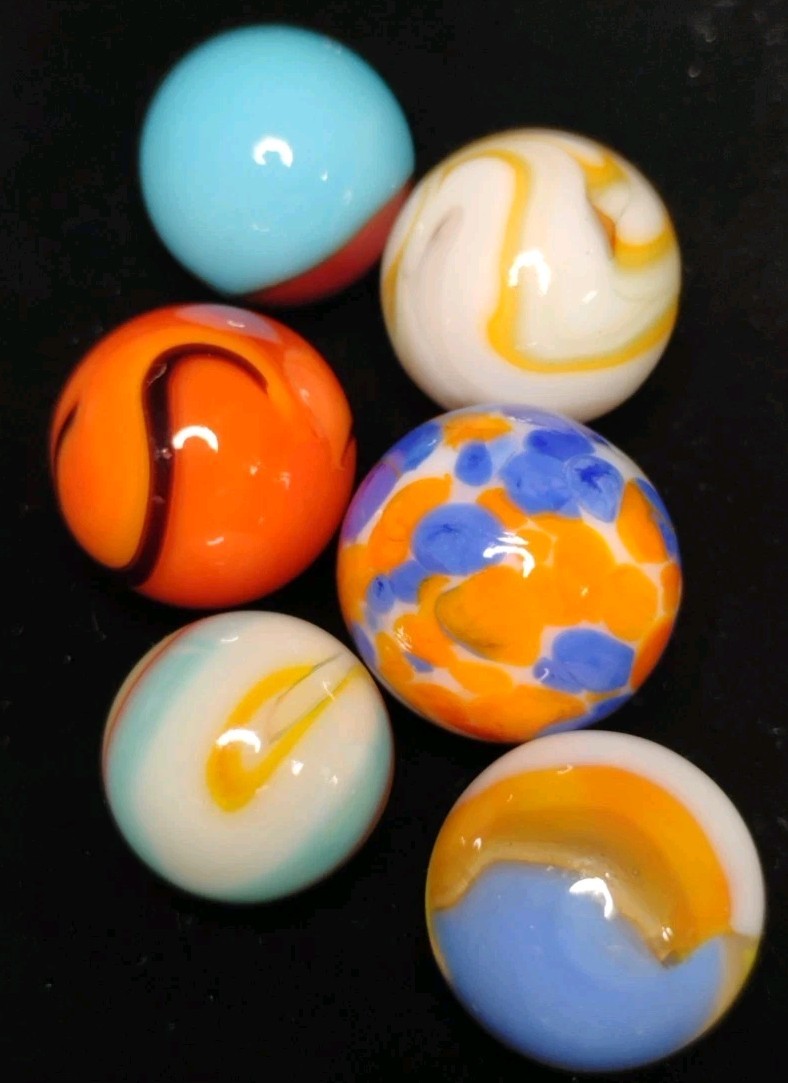 .68″-.56″ VINTAGE/MODERN MARBLES LOT🔥MINT/NM
