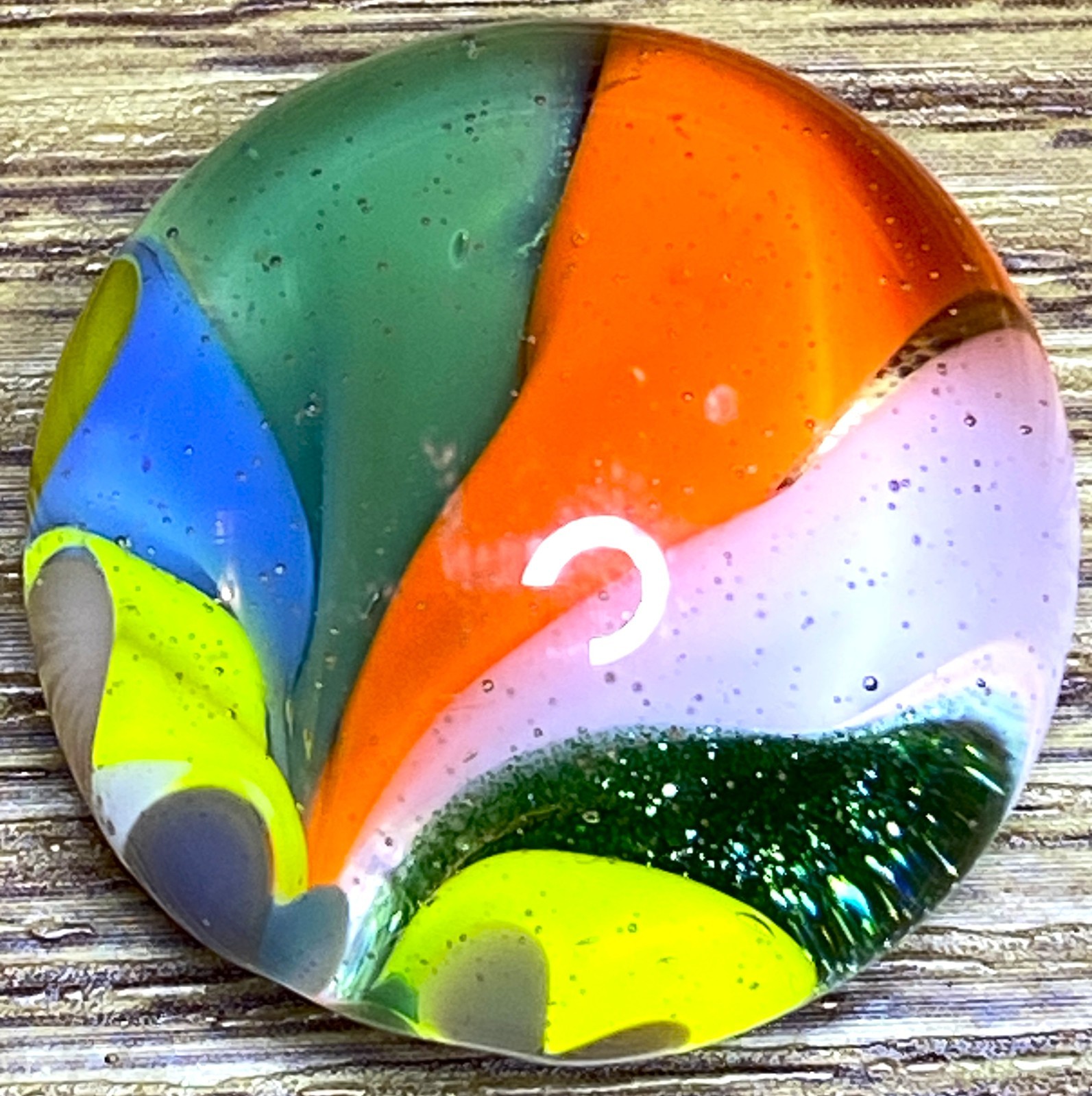 HTF ENDERS/MISTAKES/SECONDS/DROPS AVENTURINE / BEACH BALL .95/65″ BOX03/163