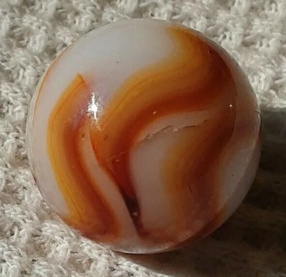 11/16″ Alley Agate Flame Swirl 🔥 In NM+ Condition Check Photos 📷