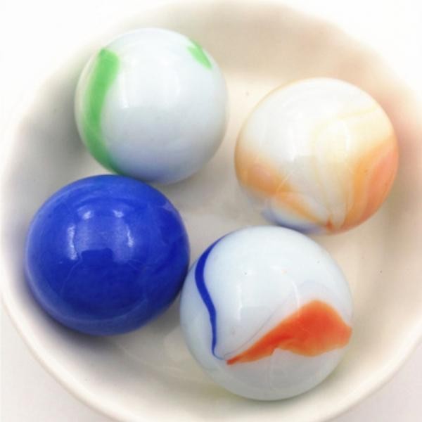 20pcs/set 25mm Glass Marbles Bulk for Marble Games Party Favors