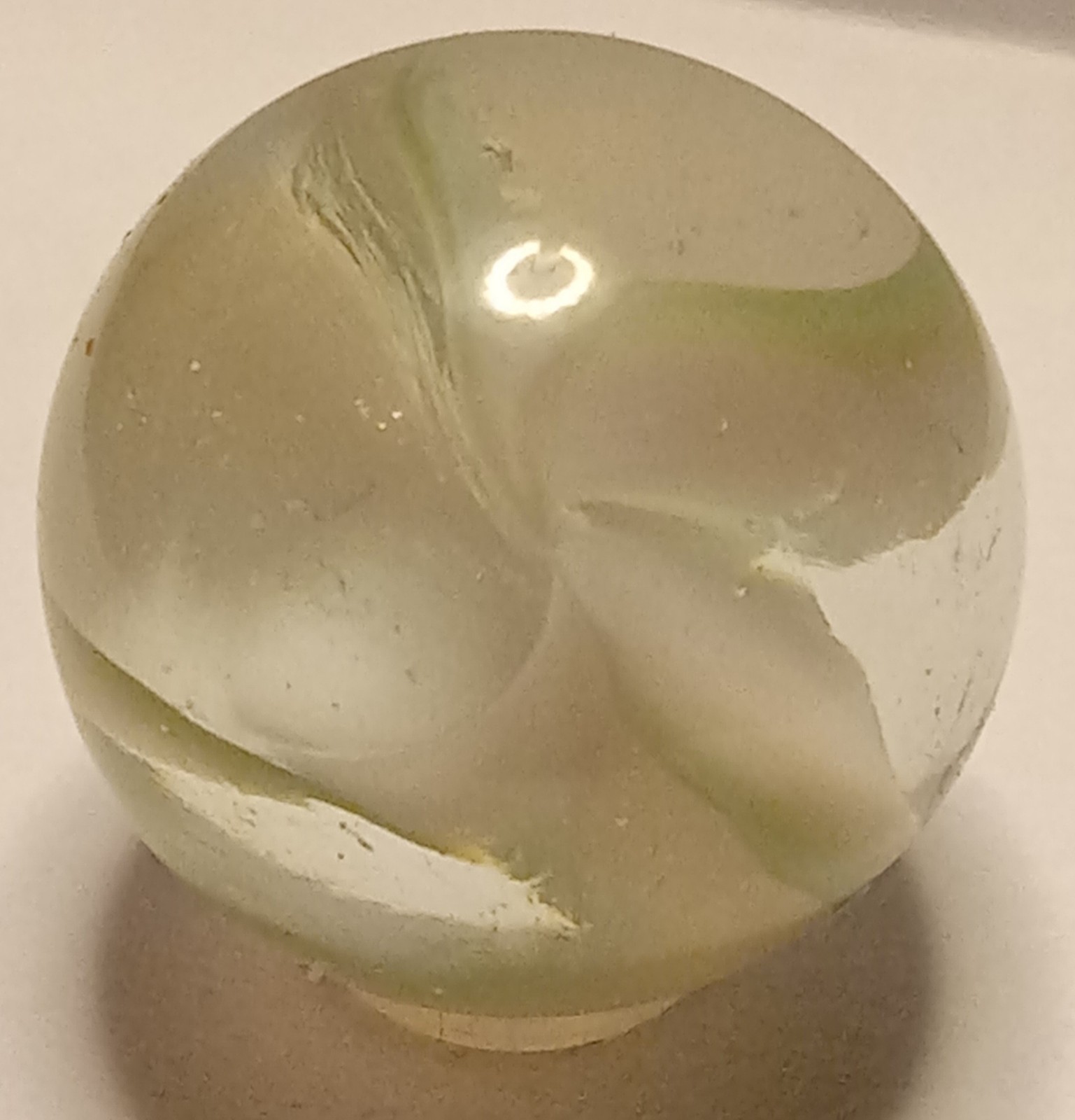 ⭐ Vitro Hybrid Cats Eye Marble Tri-Color .65 Pastel SNAPDRAGON Vintage NM+