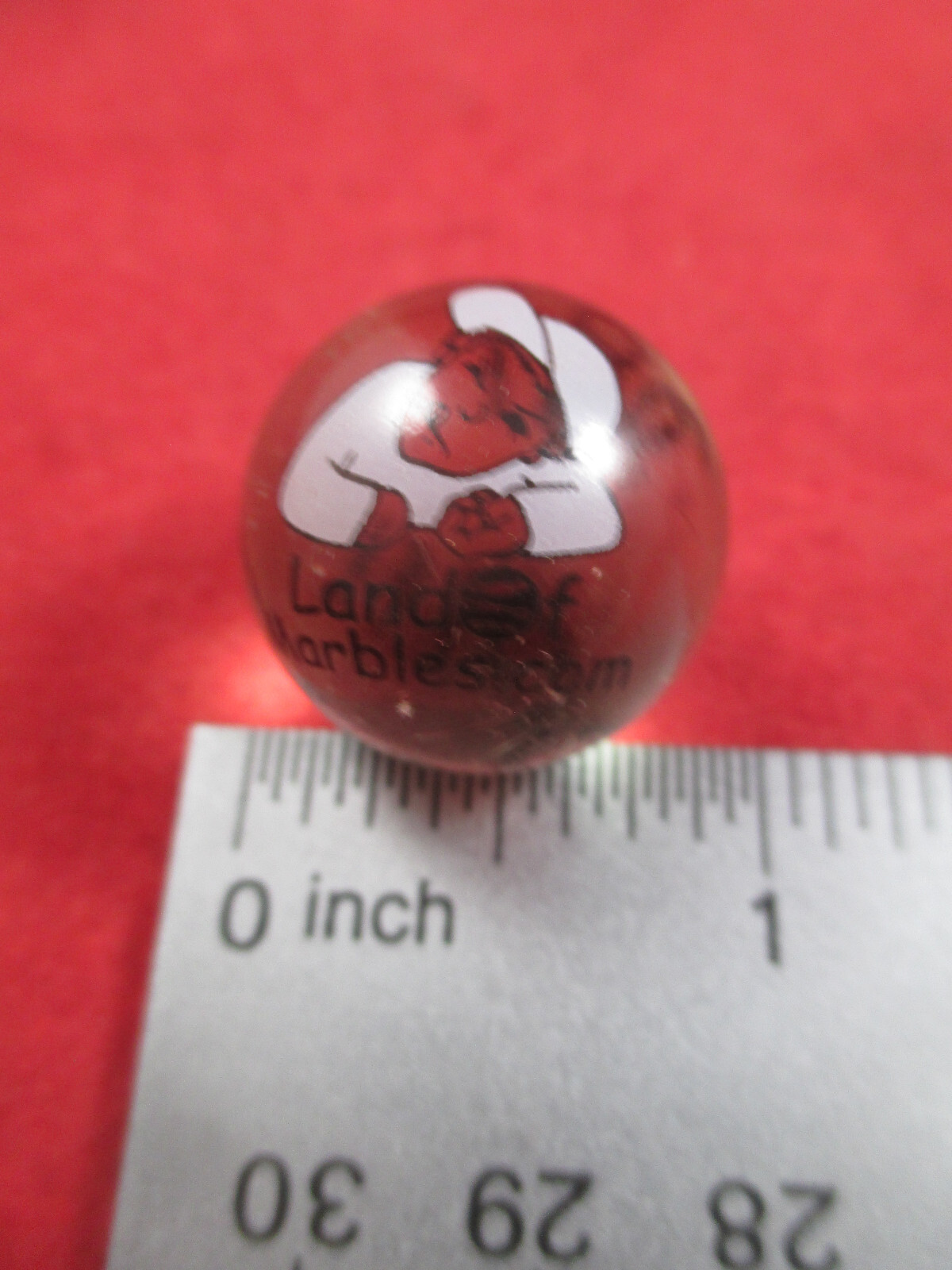 LAND OF MARBLES TRADE MARK MARBLE Color COLLECTOR ADVERTISING COUPON 10%