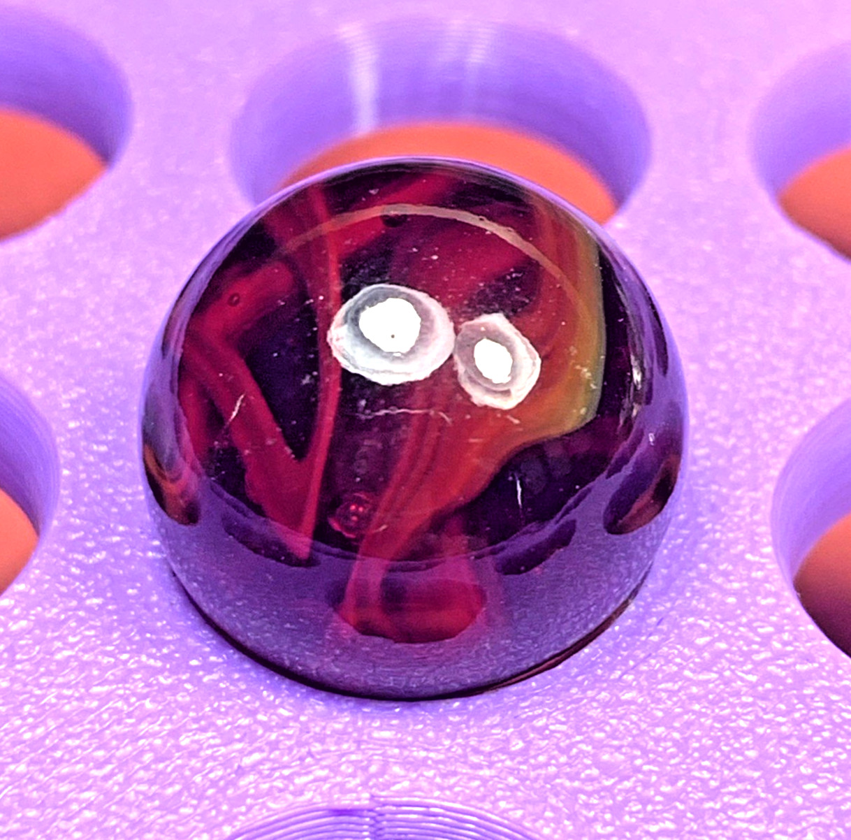 DAS/CHAMPION/WV/JABO SWEET DARK CLEAR CHERRY SWIRLED SHOOTER 68″ BOX01/121