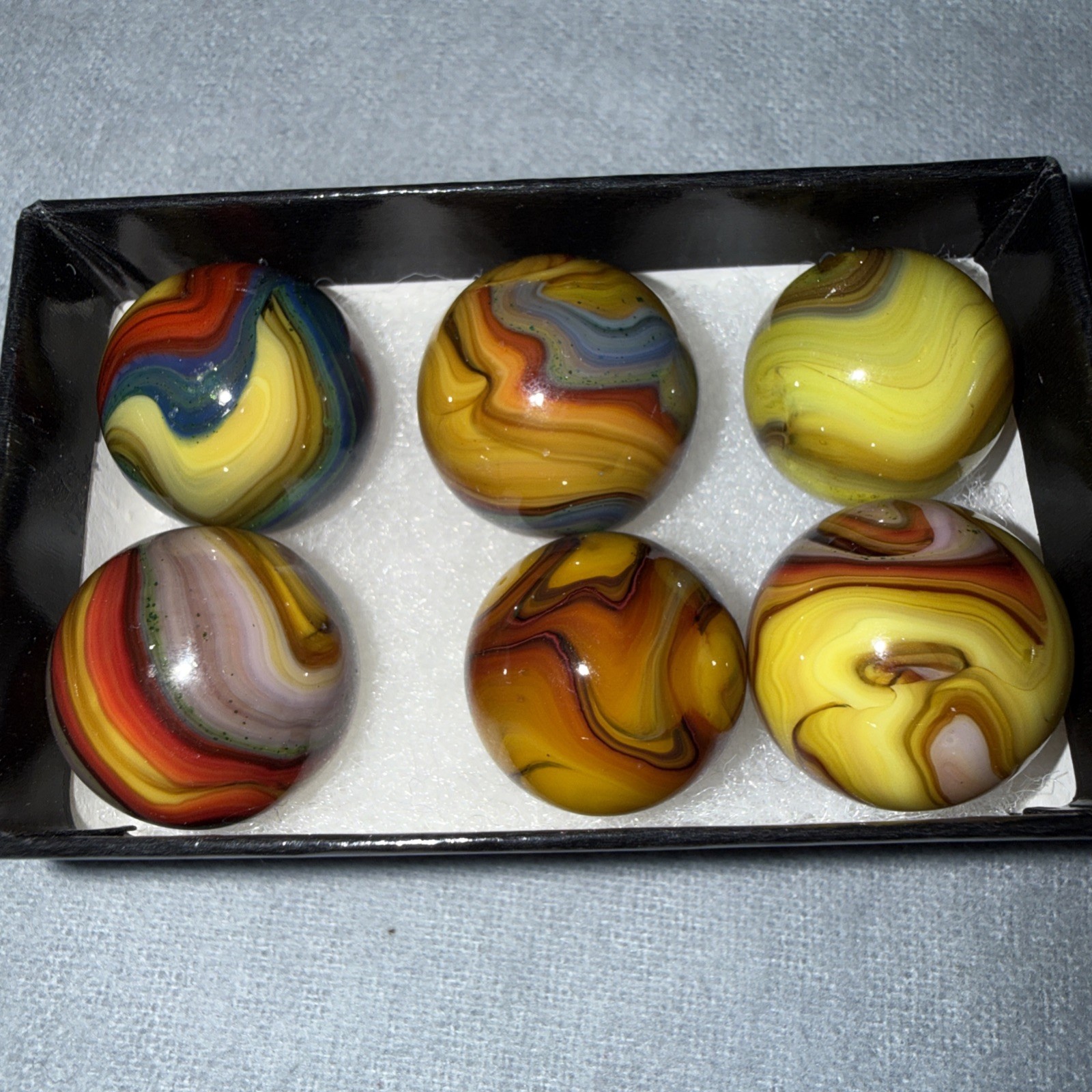 DAS/JABO Marbles D&J Adventures 6 Marble Set By Master Dave McCullough Premiums