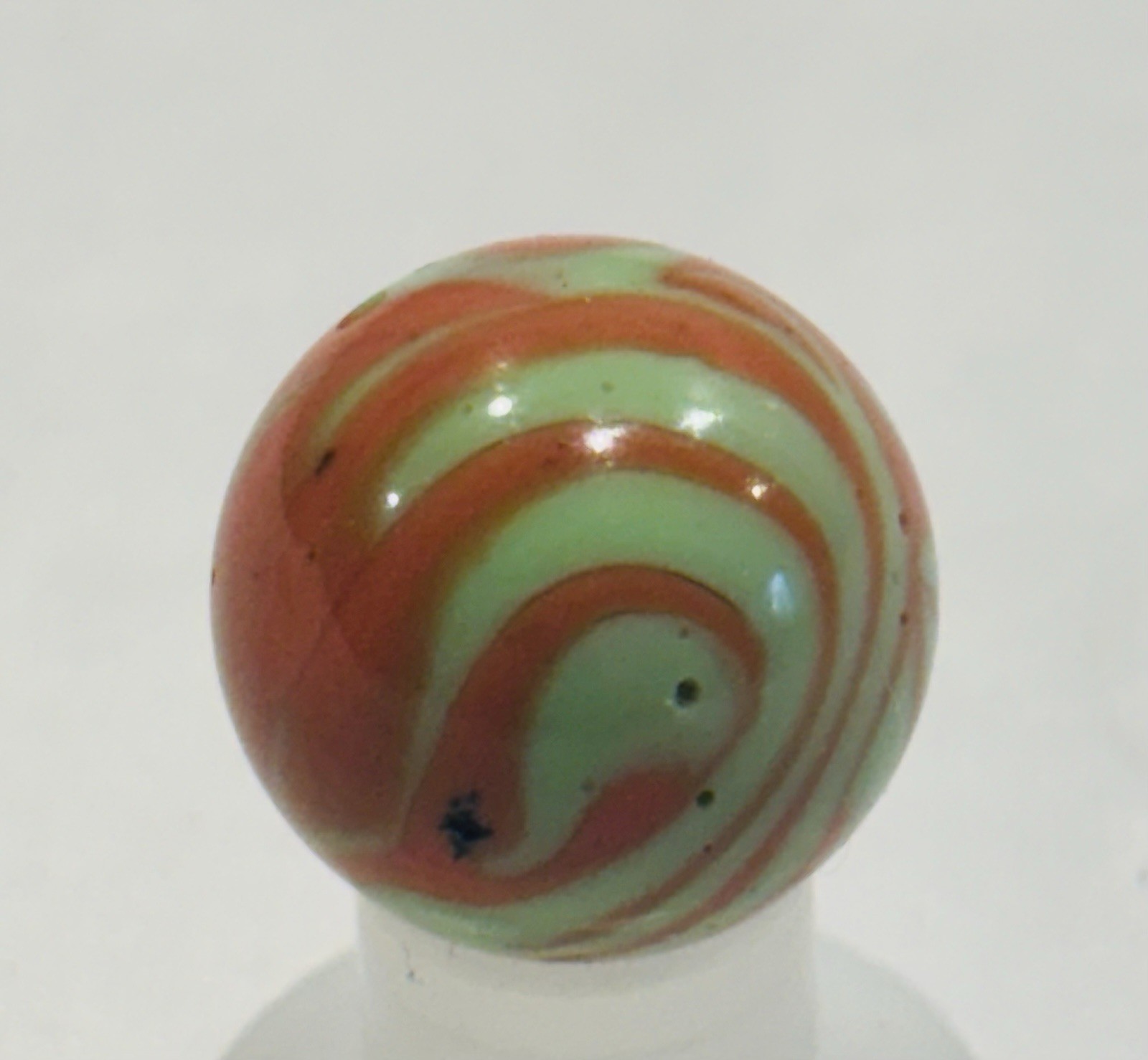 CAC Christensen Agate Company Flame Swirl .57” In Mint- Condition