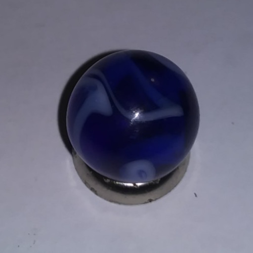 Vintage WEST VIRGINA SWIRL Ravenswood Alley Champion 9/16 Marble