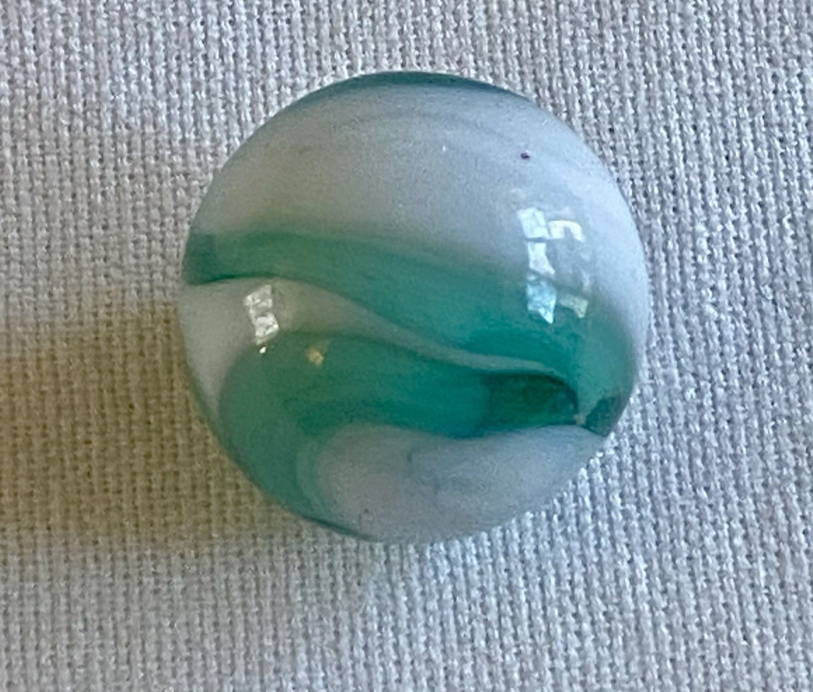 Vintage 1930s Alley Agate Swirl Marble ~9/16”~WWII Vet Estate (WW4)