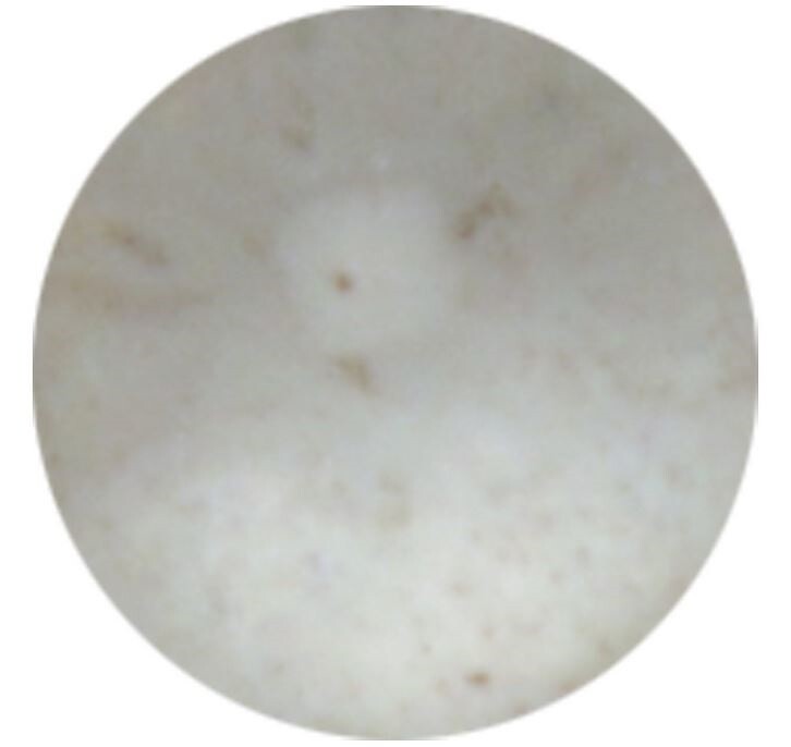 Two 35mm Ice Clear w Bubbles Boulder Size Glass Marbles w Stands Vacor 1.4 inch