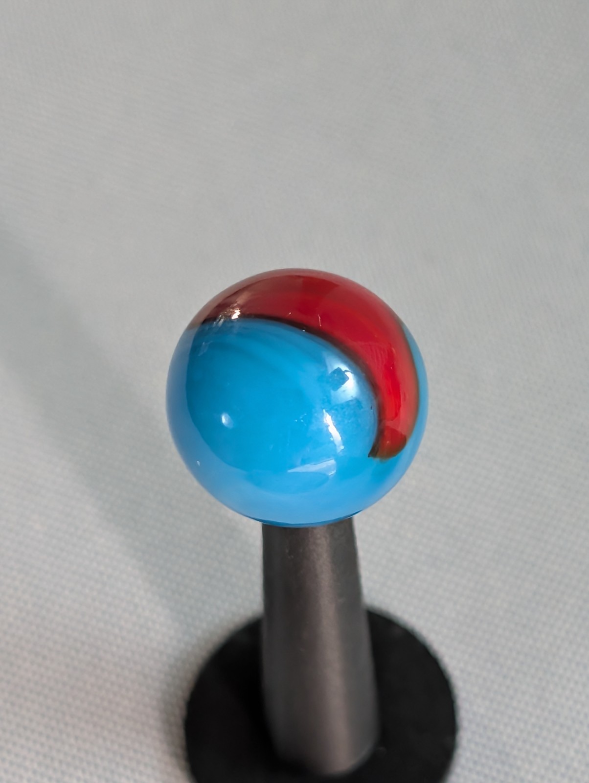 Vintage Peltier Spiderman NLR Marble – 5/8″ (.625) – Mint Condition & Smooth