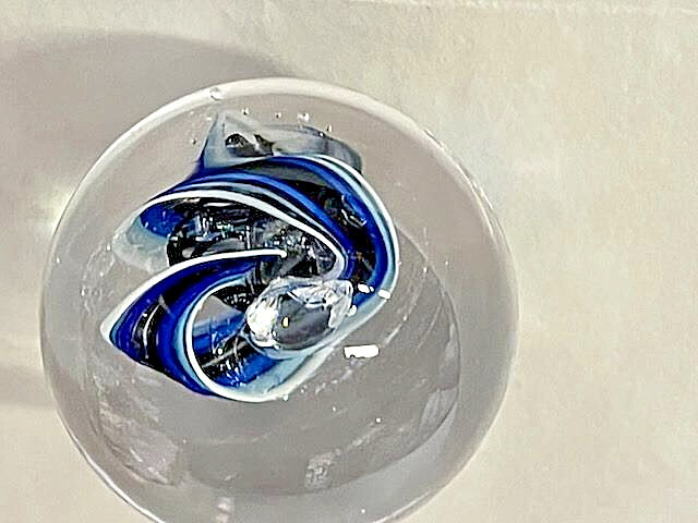2009 Eddie Seese Handmade “Forever Marble” w/ Base VGC