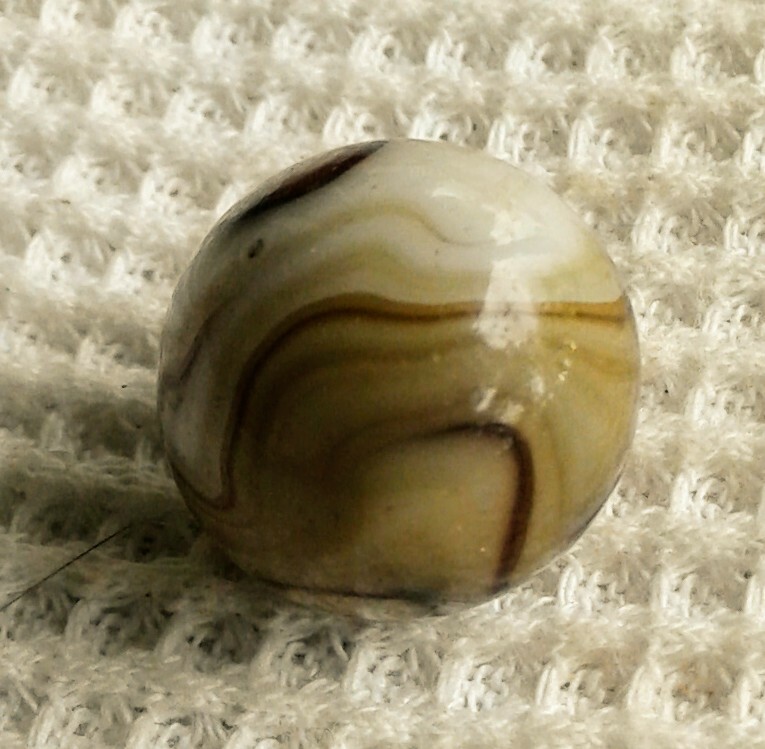 11/16″ Alley agate Drizzle Swirl Marble In Beautiful Mint Condition Check…
