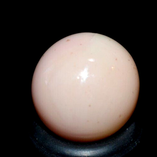 GLASS MARBLE/.594″-CRAZY BRIGHT BLACKLIGHT-PINK,CREAM URANIUM/WORLDWIDE SHIPPING