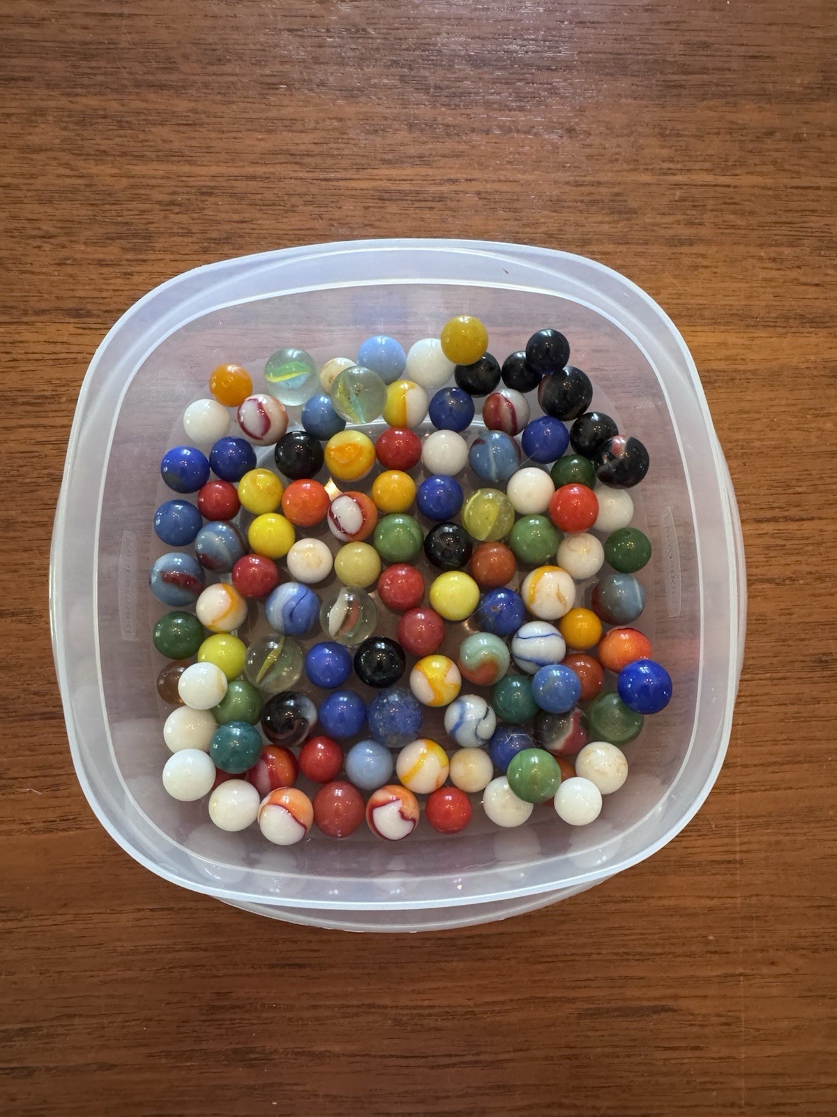 ANTIQUE/VINTAGE LARGE LOT OF ESTATE MARBLES GLASS 1 lb Swirls Solid Core Glow