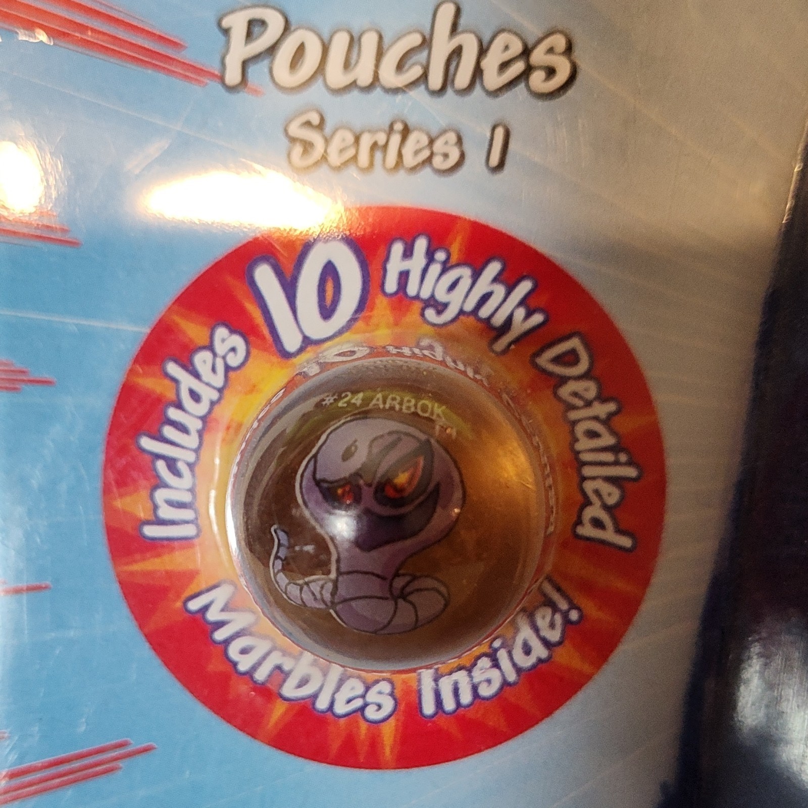 Toy Biz Pokémon Collector Marble Pouches Series 1 Charmander #04 68050 1999