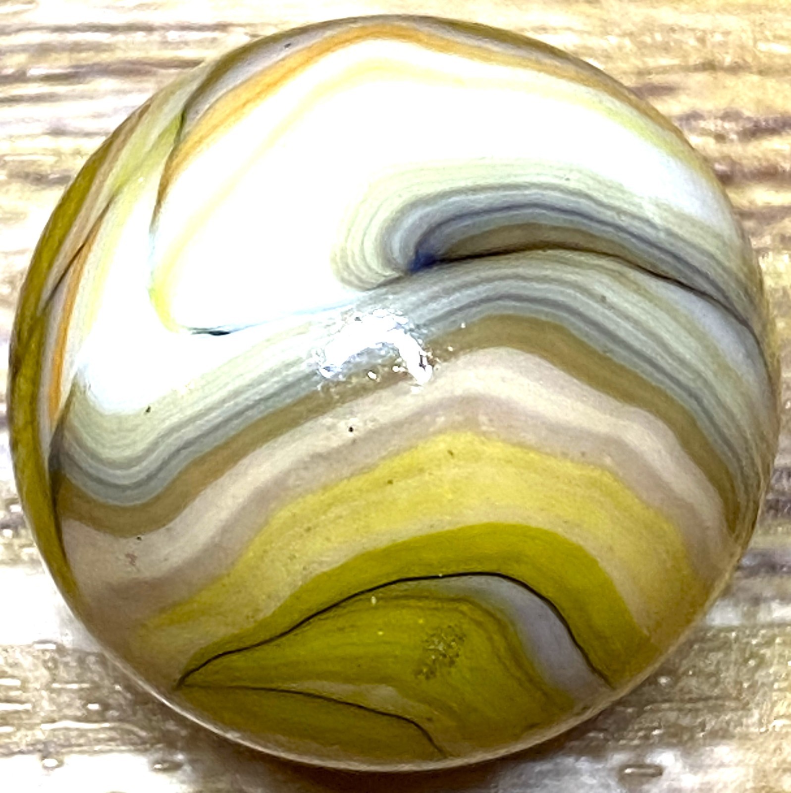 DAS/JABO INTERESTING BANNED COLORS SWIRLED SHOOTER .74″ BOX03/385