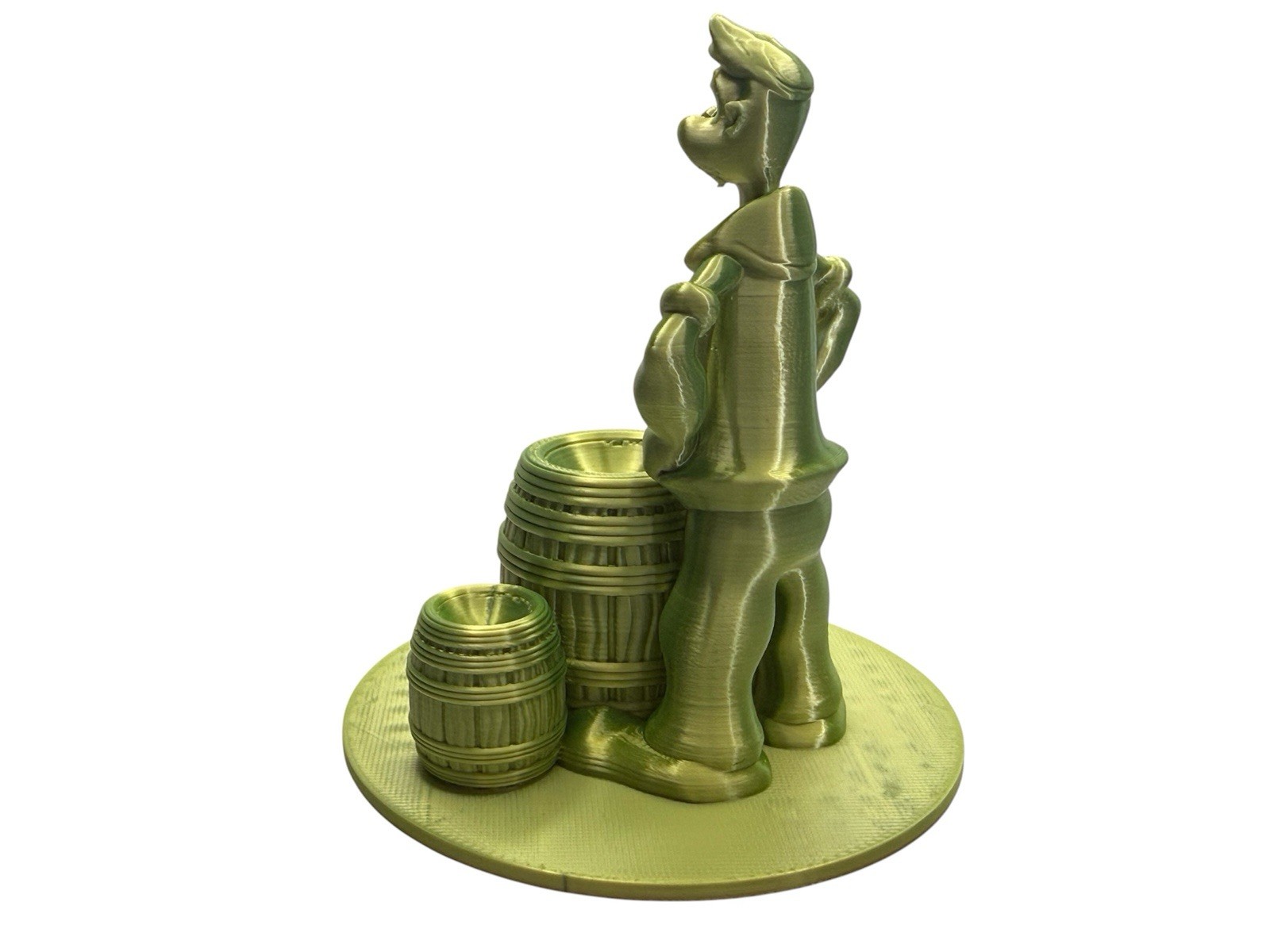Popeye Marble Display For Marbles – Lot #9203b