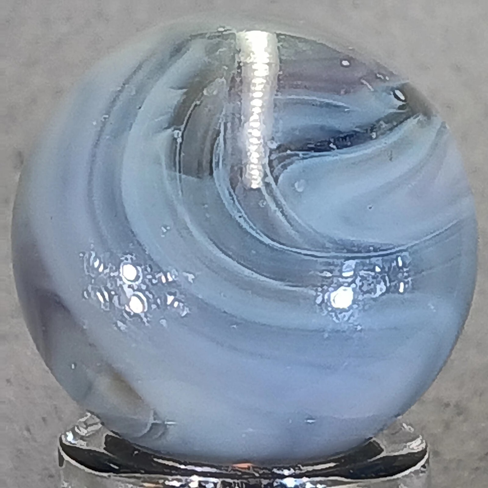 Vintage Champion Swirl Marble .61 Inches Near-Mint Condition Combined Shipping