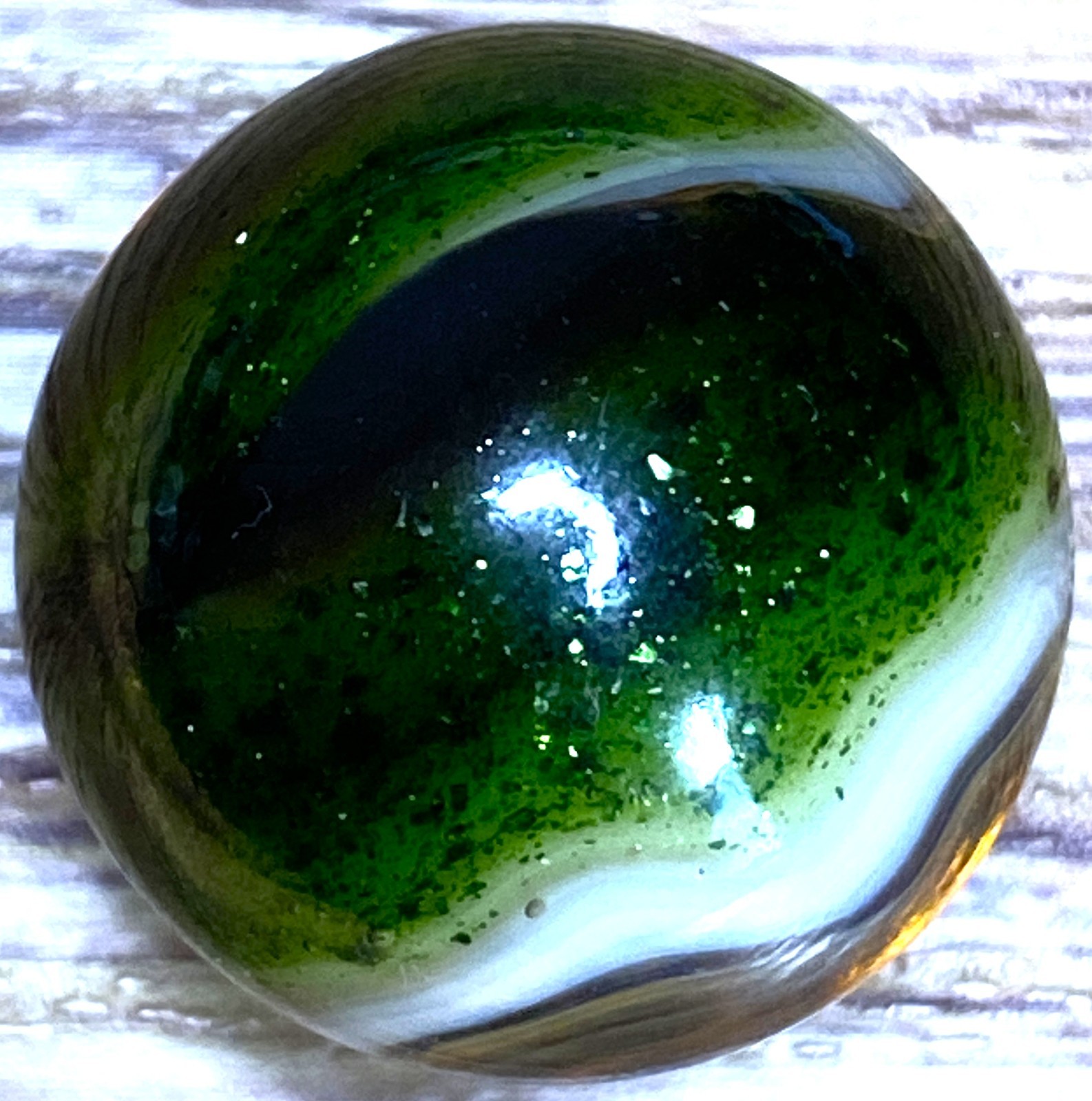 WOW ! SUPER AVENTURINE PATCH / OXBLOOD THIN LINES TRANSPARENT SHOOTER .72″ M202