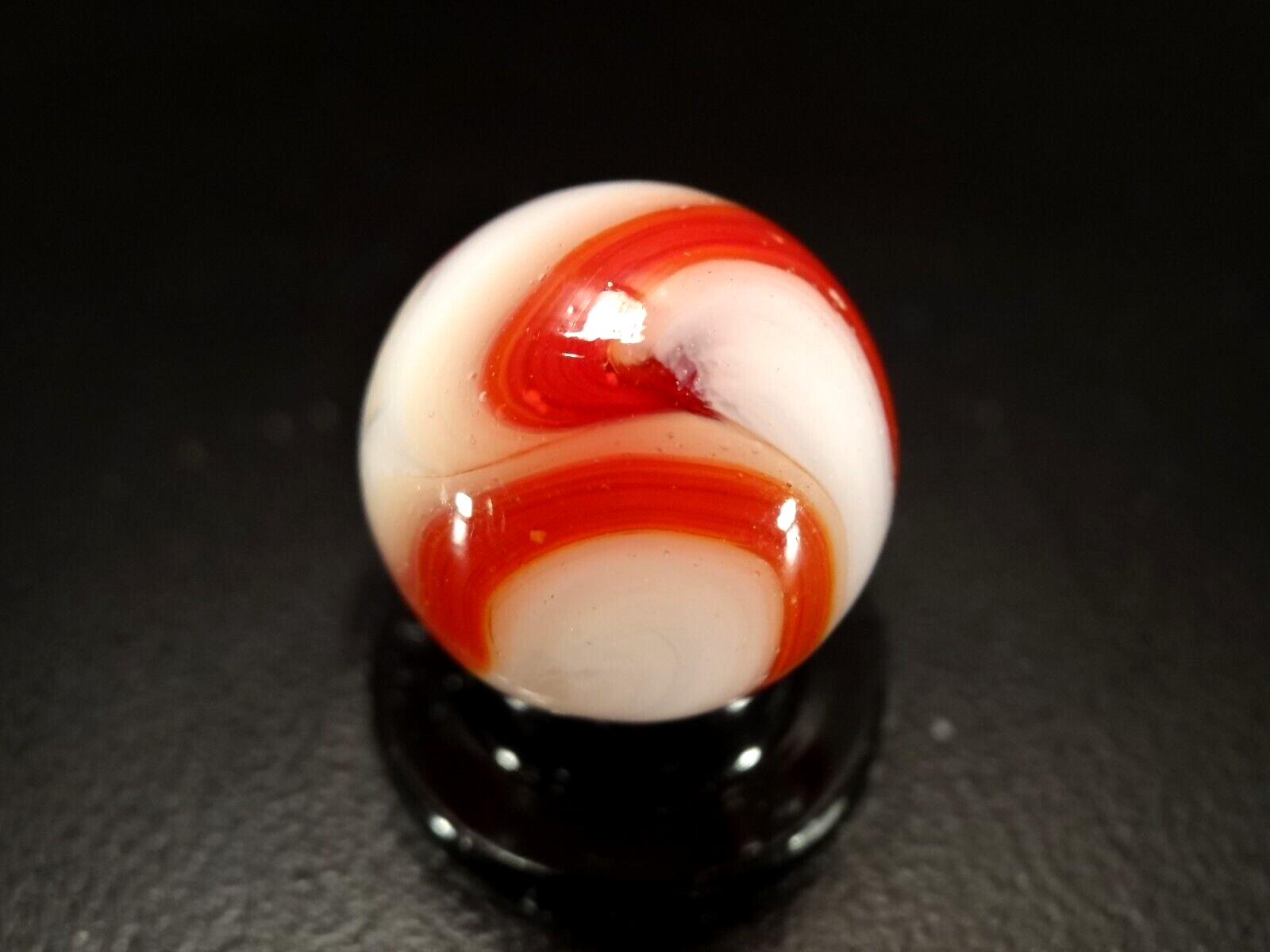 ALLEY AGATE * Terracotta Red Orange * BEAUTY !!!
