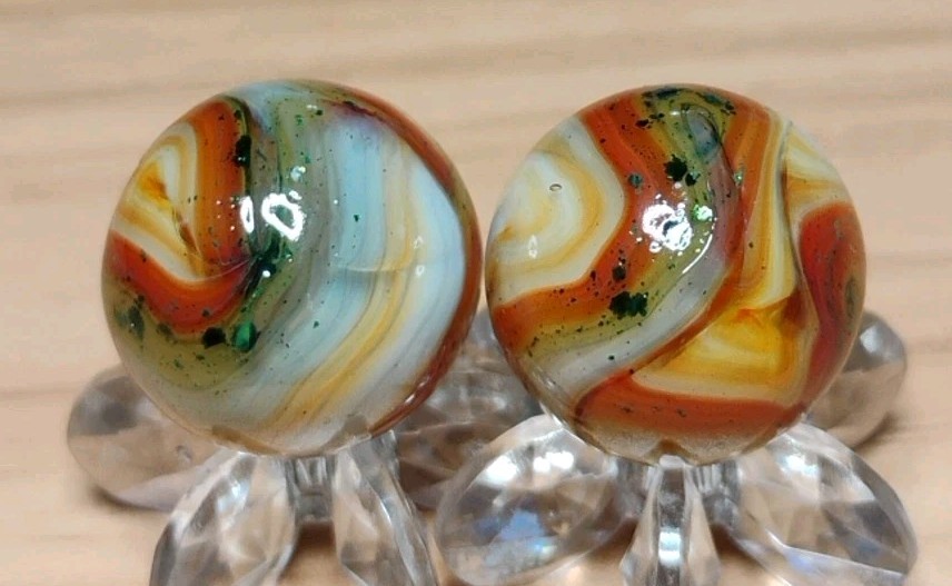 .68″-.67″ D.A.S. MARBLES🔥 GREEN AV.💥NM+