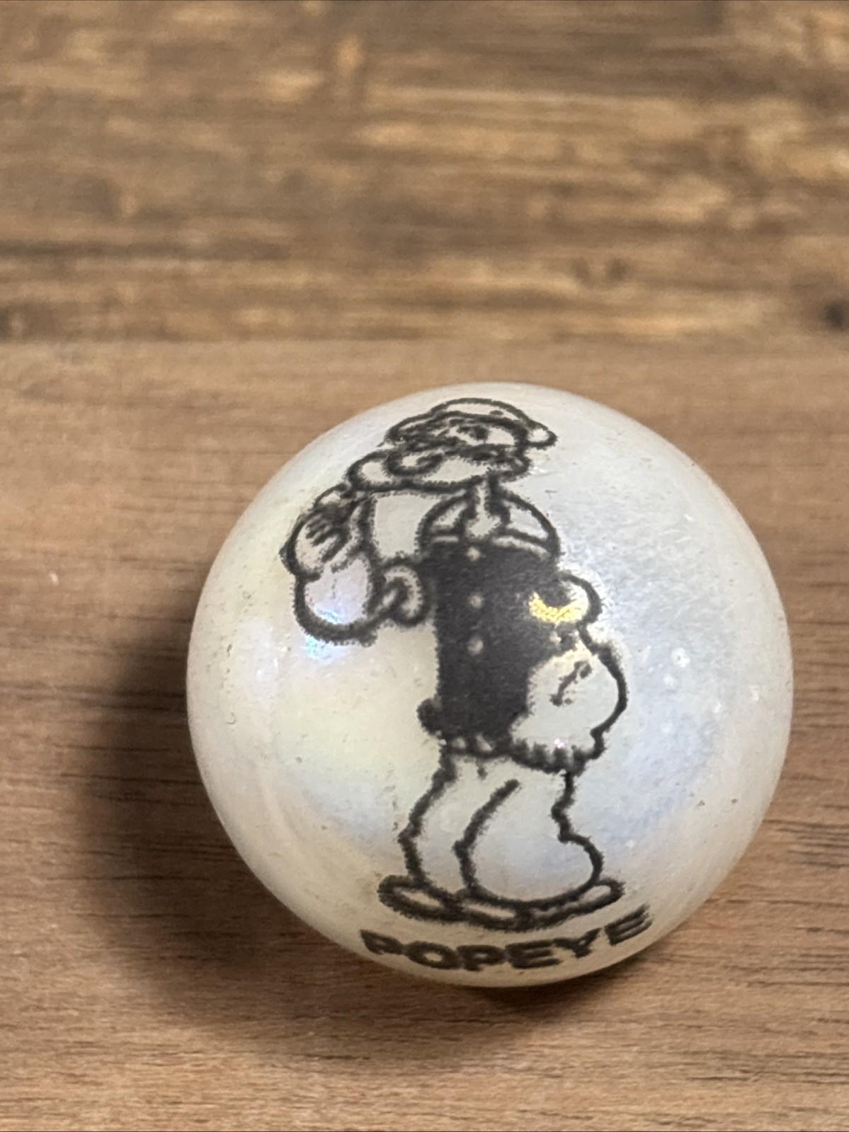 “Popeye” the Sailor Man marbles Lot Of 3